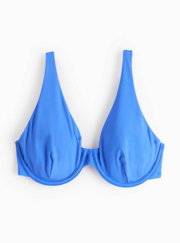 Bright Blue High Apex Bikini Top 14
